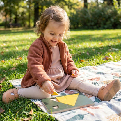 Tangram Rätsel Puzzle Spiel aus Holz