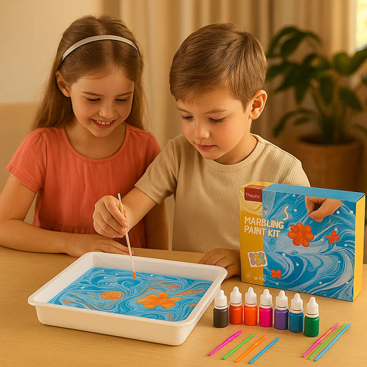 Kreatives Marmor Wasserfarben Spiel Set
