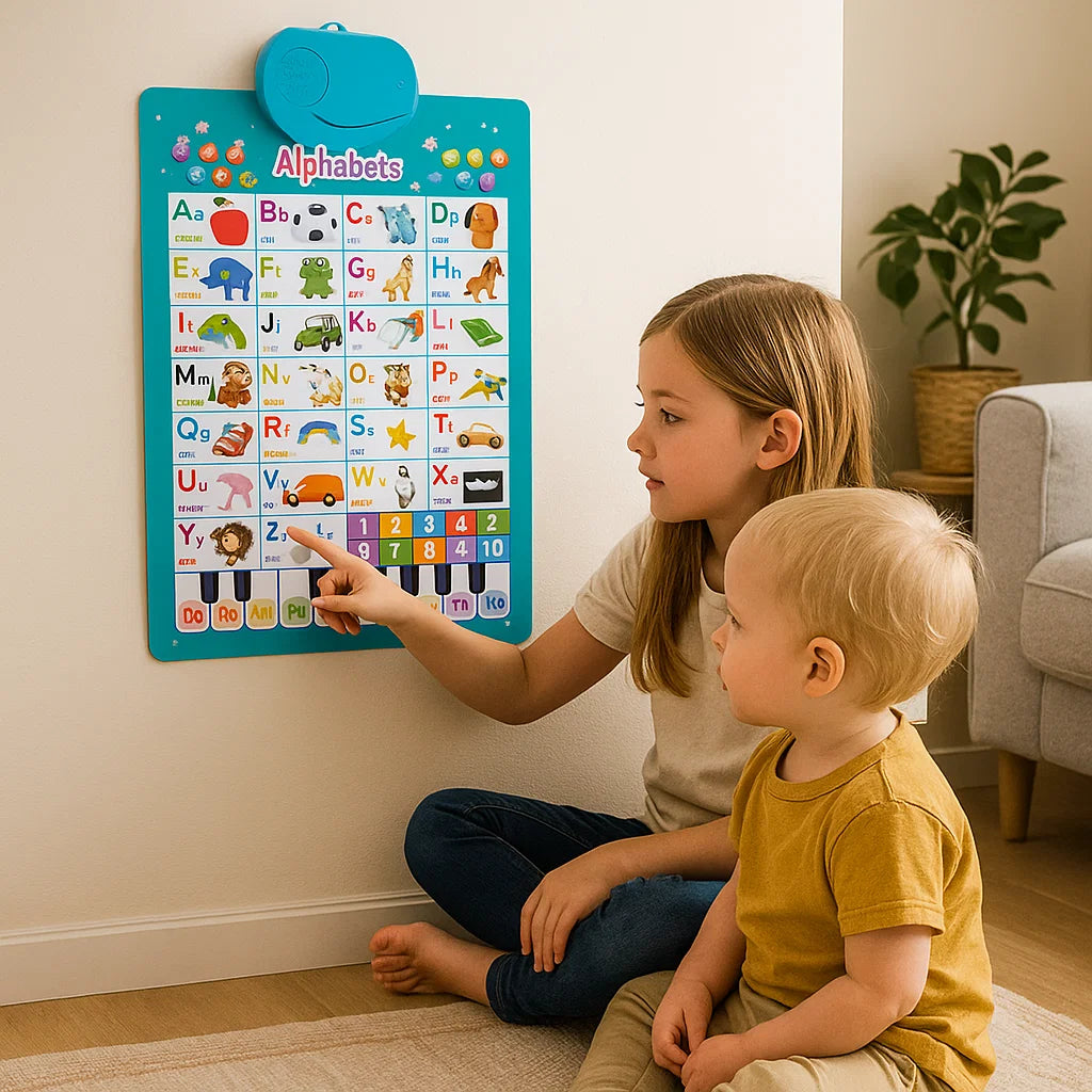 Interaktive Klangwandkarte für Kinder ⎜ Lernen Sie englische Wörter und Laute durch spielerische visuelle Erkundung