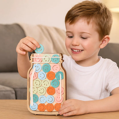 Sternchen-Belohnungsglas für Kinder ⎜ Motivationsinstrument zur Förderung von gutem Verhalten und Lerndisziplin