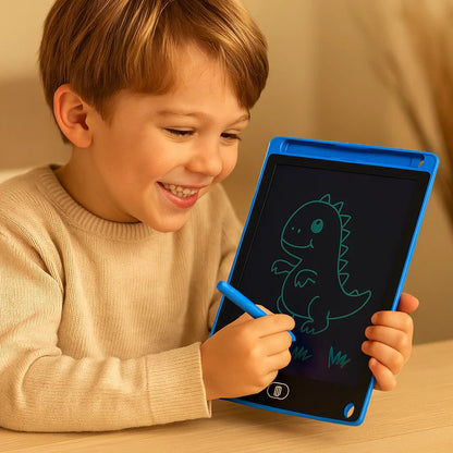 LCD-Zeichentablett für Kinder ⎜ Wiederverwendbare Schreibtafel für kreatives Lernen und sauberes Kritzeln