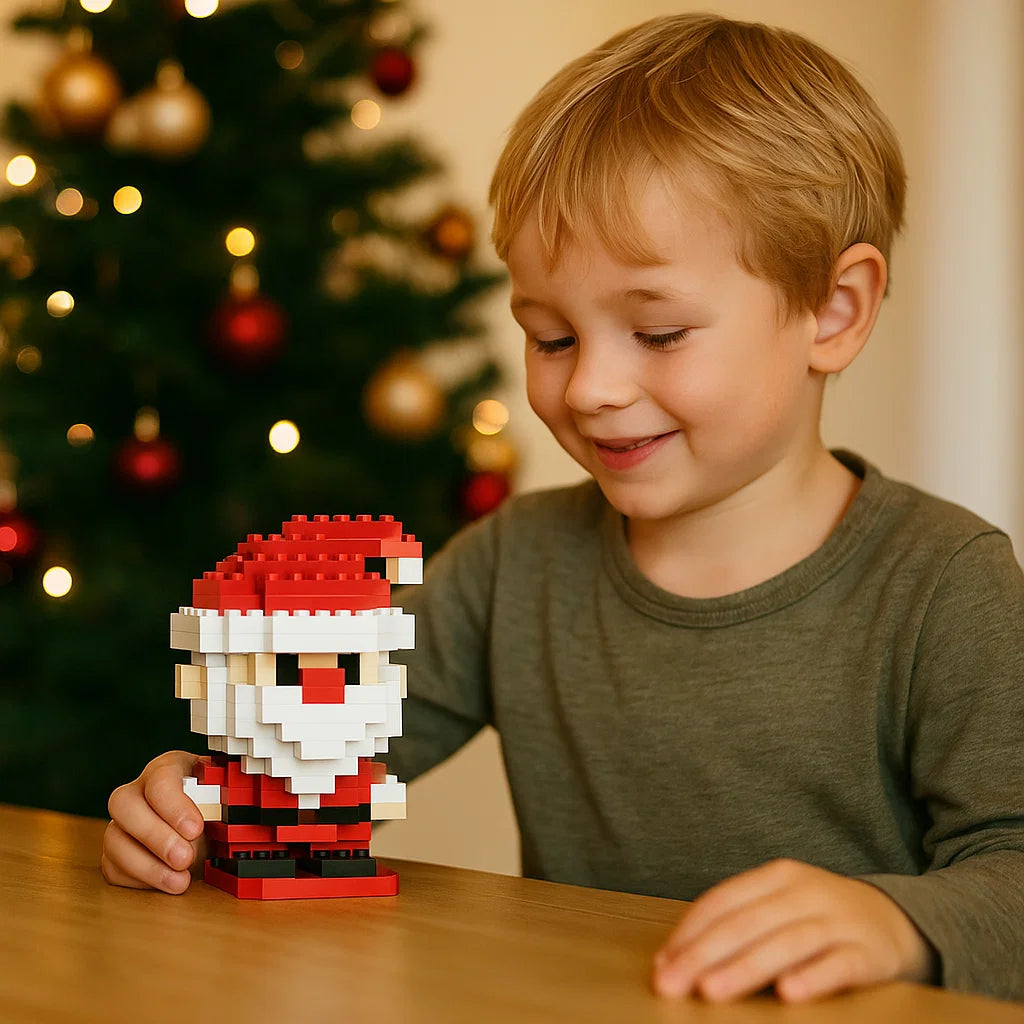 Kreative Baustein Weihnachtsfiguren - Spaß für die ganze Familie