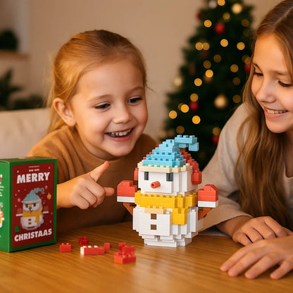 Kreative Baustein Weihnachtsfiguren - Spaß für die ganze Familie