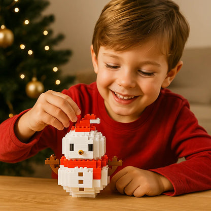 Kreative Baustein Weihnachtsfiguren - Spaß für die ganze Familie