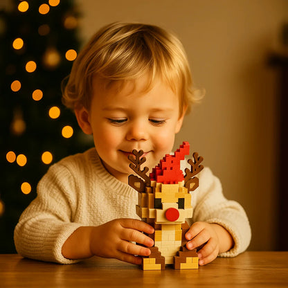 Kreative Baustein Weihnachtsfiguren - Spaß für die ganze Familie