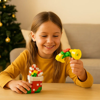 Kreative Baustein Weihnachtsfiguren - Spaß für die ganze Familie