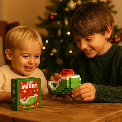 Kreative Baustein Weihnachtsfiguren - Spaß für die ganze Familie