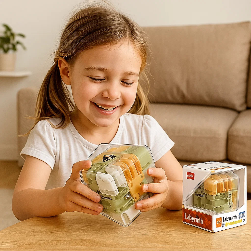 3D Labyrinth Puzzle Würfel