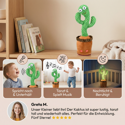 Sprechender Kaktus - Interaktives Kinderspielzeug