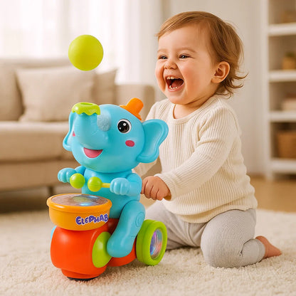 Elefantenspielzeug mit schwebendem Ball