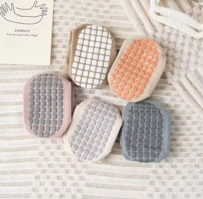 3er-Pack Rutschfeste Babysocken mit Gummigriff