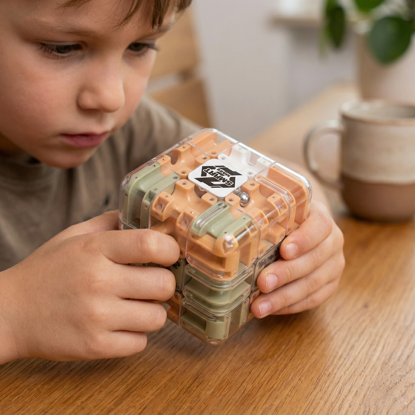 3D Labyrinth Puzzle Würfel