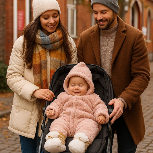 Flauschige Sockenschuhe für Babys