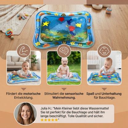 Wassermatte – Bauchlage Zeit für Kinder