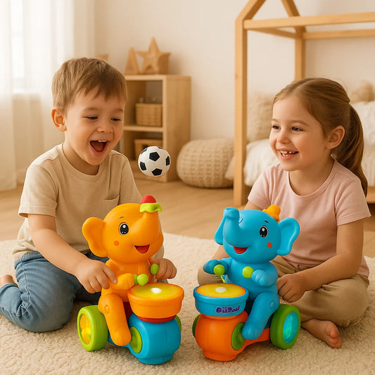 Elefantenspielzeug mit schwebendem Ball