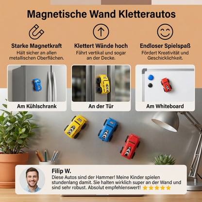 Magnetische Wand Kletterautos