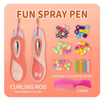 DIY Flechtspaß – Haarflechtmaschine mit Perlen und Zubehör für Kinder