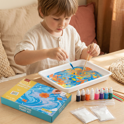 Kreatives Marmor Wasserfarben Spiel Set
