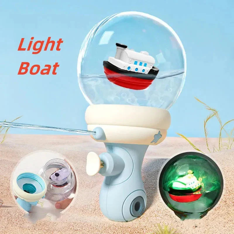 Wasserspaß für Kinder – Bunte Wasserpistole mit Tiermotiven