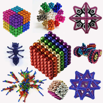 Magnetisches Kugelbau-Set für kreative Konstruktionen