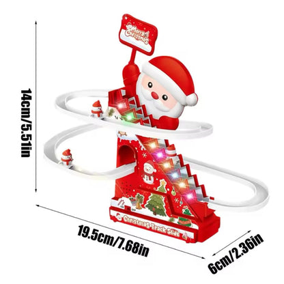 Weihnachtsmann Rutsche Achterbahn Spaß