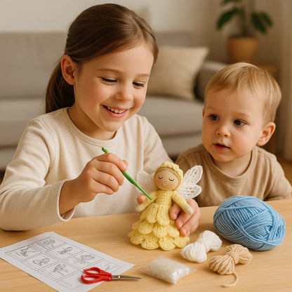 Gehäkelte Engel - Set zum Selber Machen