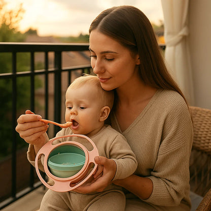 Auslaufsichere Babyschüssel – Essen ohne Kleckern