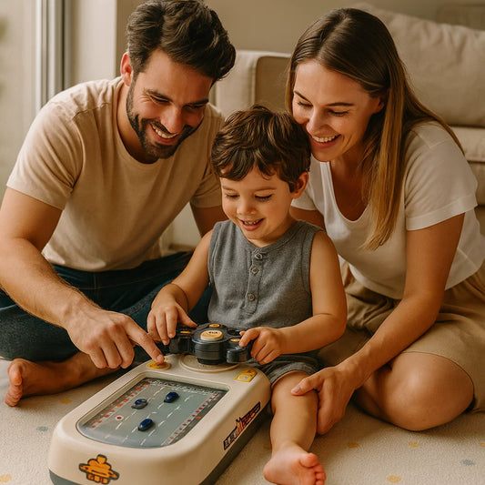 Abenteuer Rennspiel Box für Kinder