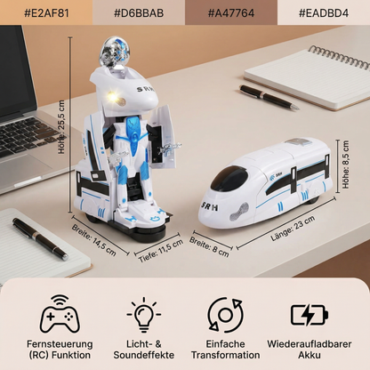 Transformierendes Roboter Zug Spielzeug