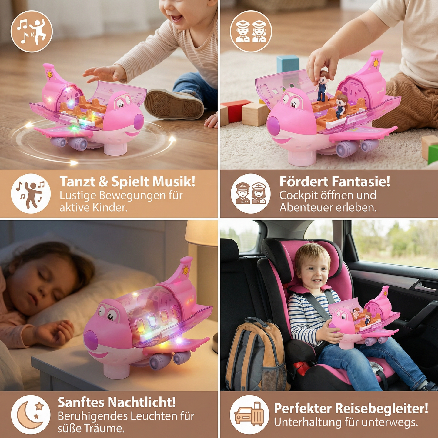 Lustiges & Tanzendes Flugzeug Spielzeug