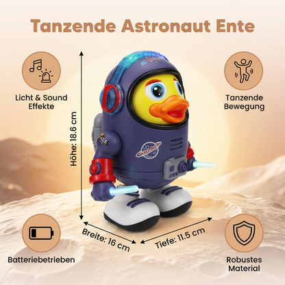 Tanzende Austronaut Ente