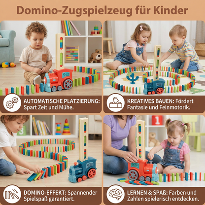 Domino-Zugspielzeug für Kinder