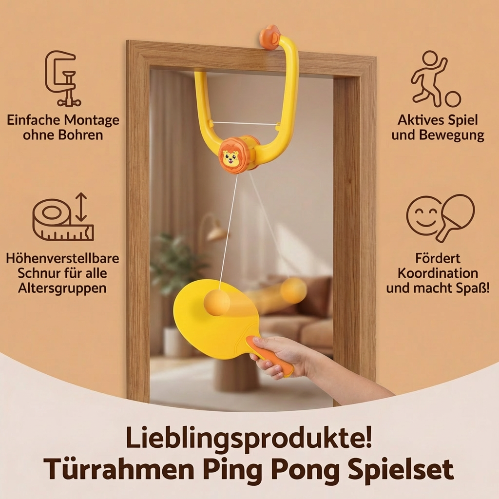Türrahmen Ping Pong Spielset