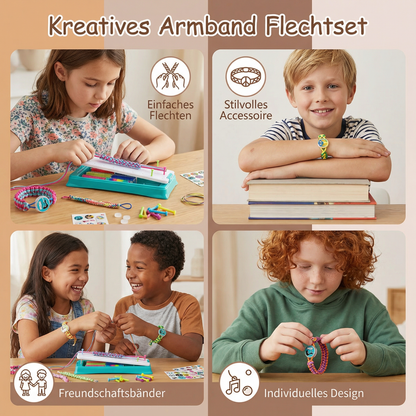 Kreatives Armband Flechtset