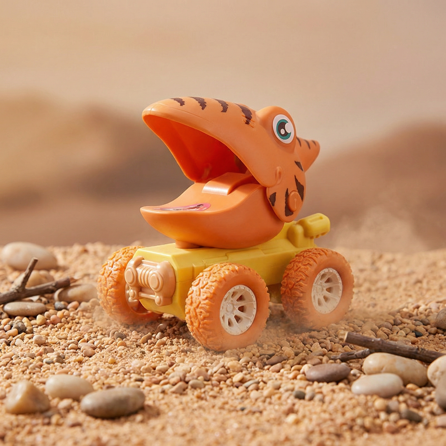 PUSH & DRIVE DINO MONSTERTRUCKS