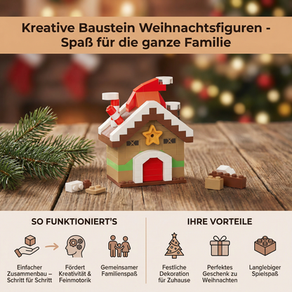 Kreative Baustein Weihnachtsfiguren - Spaß für die ganze Familie