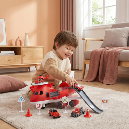 Flugzeug und Fahrzeug Spiel Set