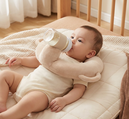 Freihändiges Stillkissen für Babys