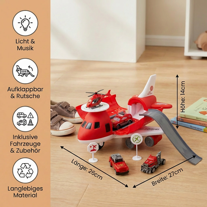 Flugzeug und Fahrzeug Spiel Set