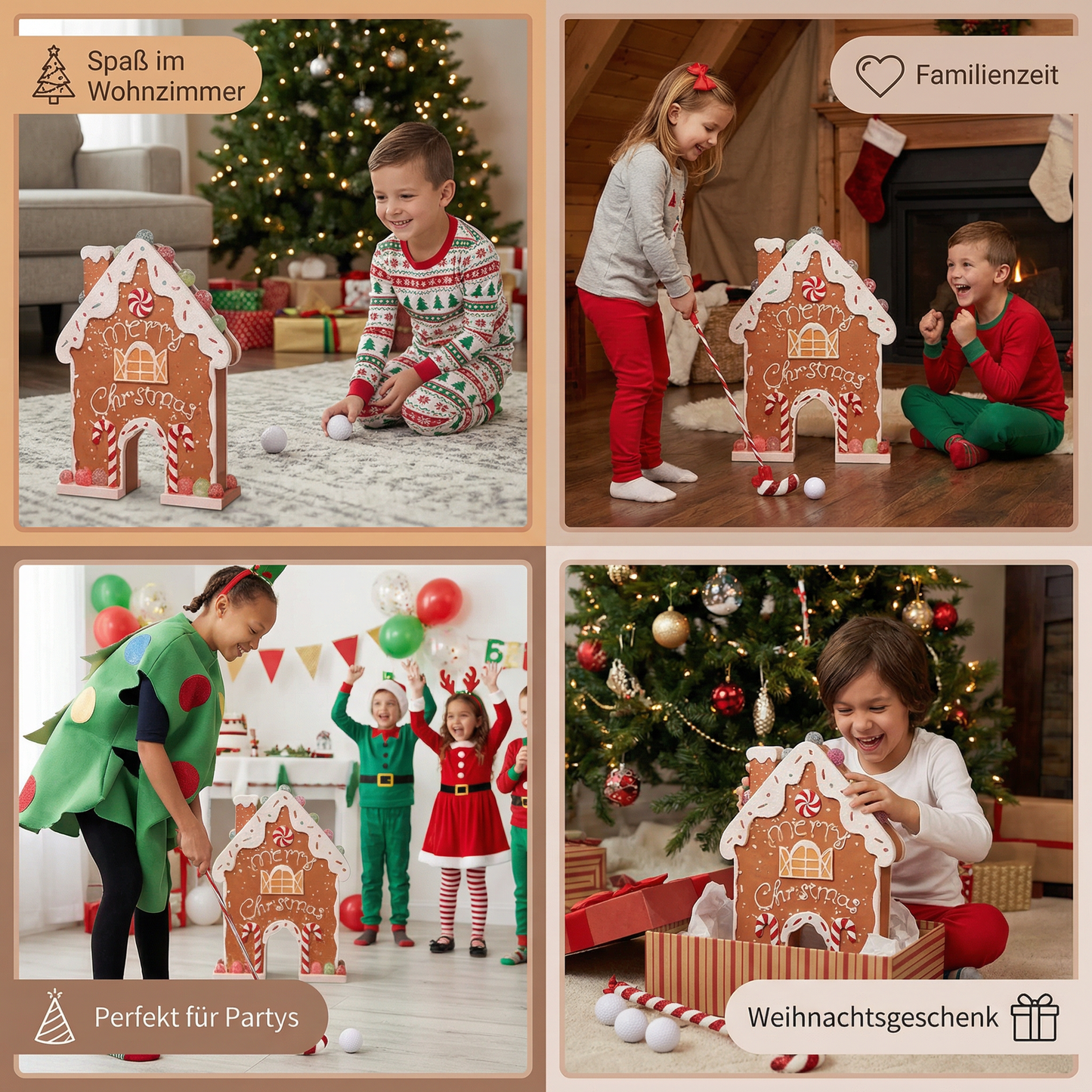 Lebkuchen Golf Weihnachtspielzeug