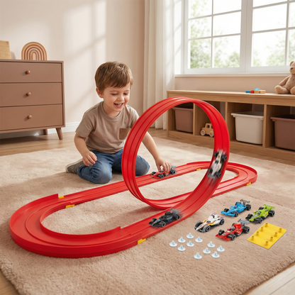 Flexibel Einsetzbares Rennstrecken Set