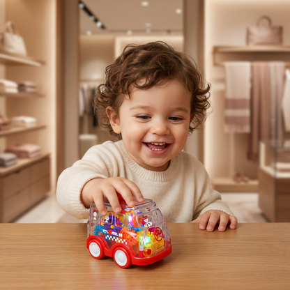 Drück und Los - Zahnrad Spielautos