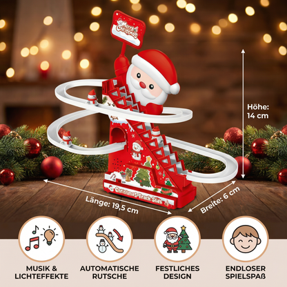 Weihnachtsmann Rutsche Achterbahn Spaß