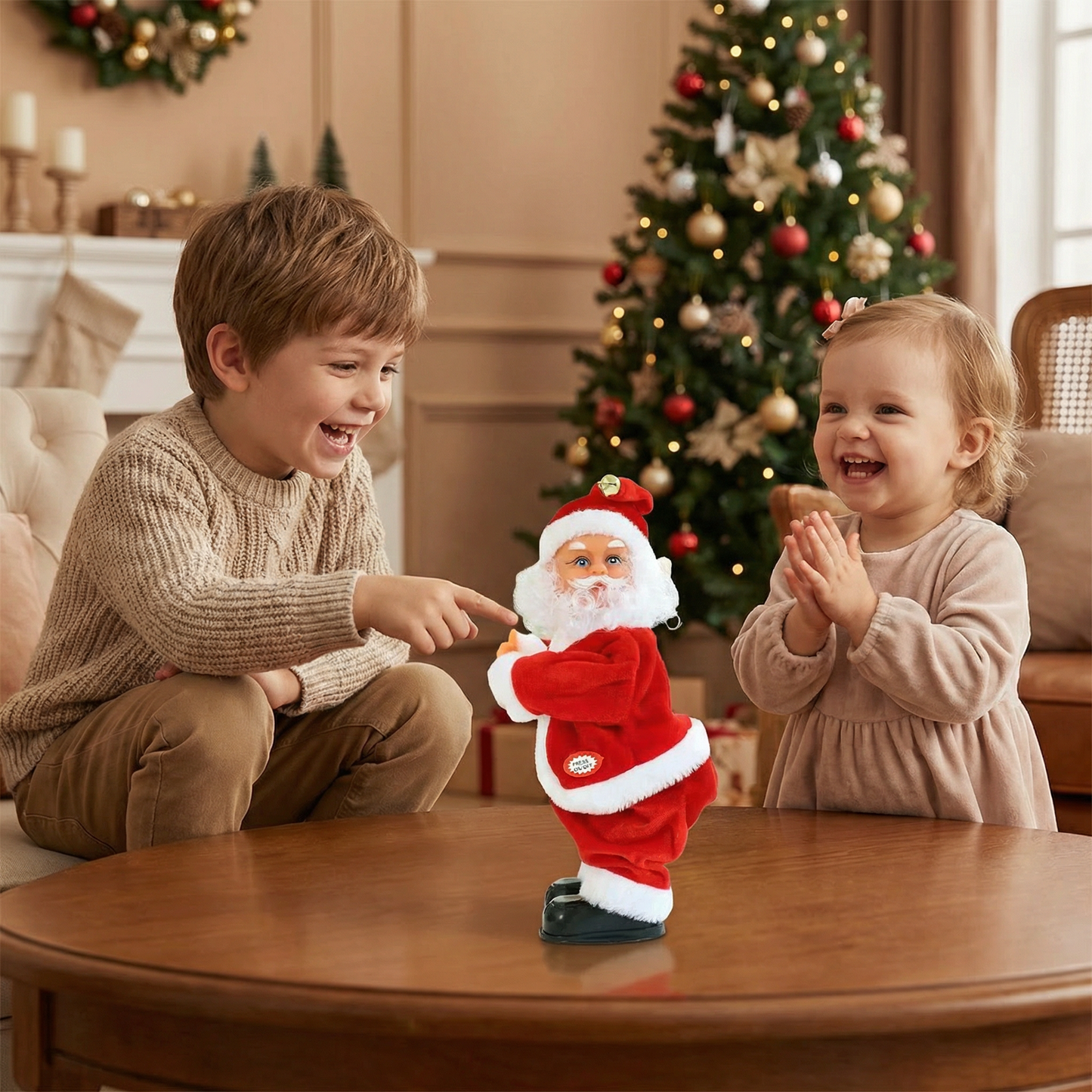 Twerkender Weihnachtsmann – Spielzeug für Kinder