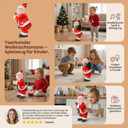 Twerkender Weihnachtsmann – Spielzeug für Kinder