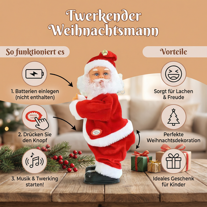 Twerkender Weihnachtsmann – Spielzeug für Kinder