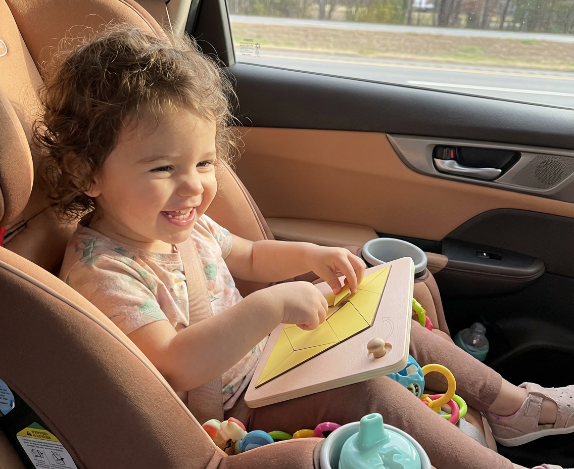 Tangram Rätsel Puzzle Spiel aus Holz