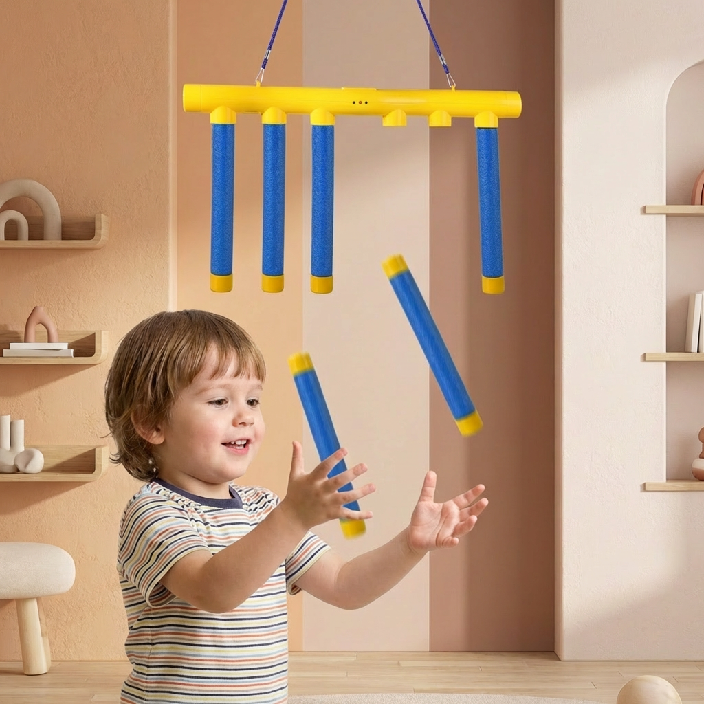 Fallende Stäbchen Kinder Reaktionsspiel