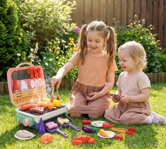 Mein erster BBQ-Grill – Kinderküche mit Rauch-Effekt und farbwechselnden Lebensmittel