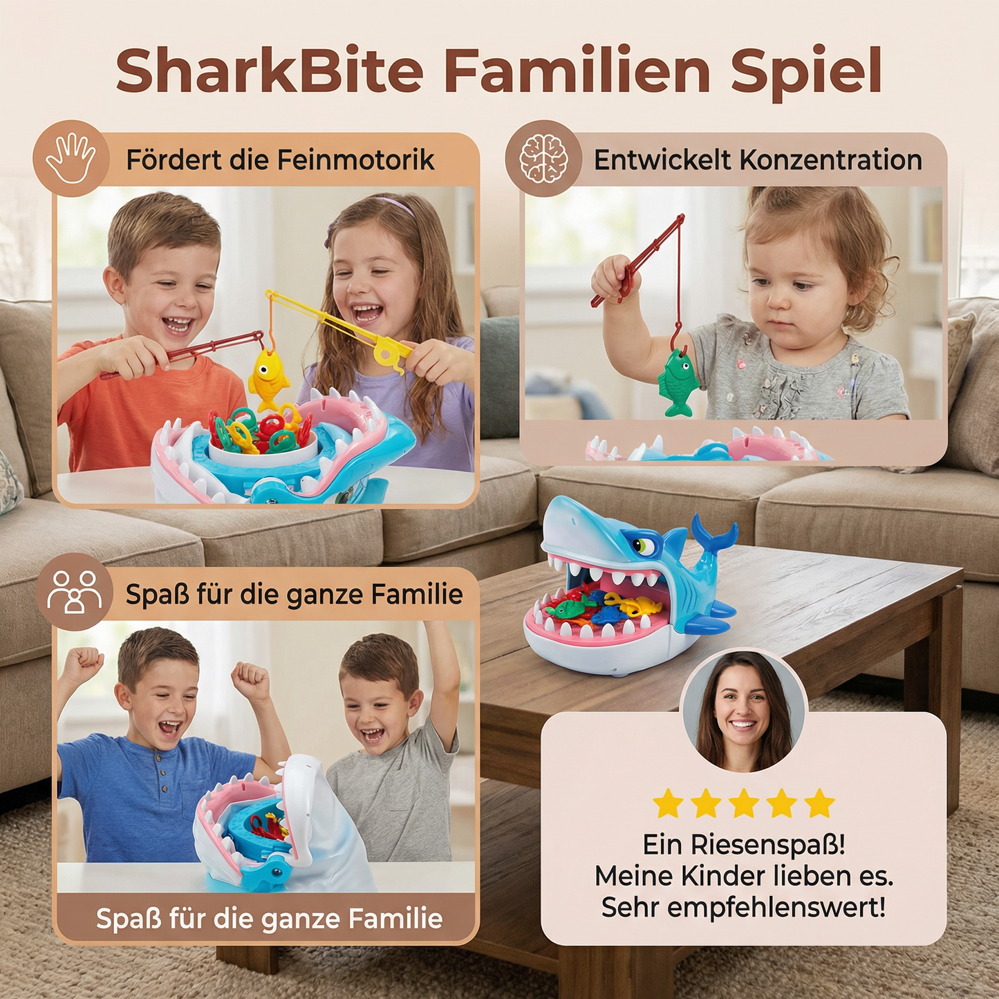 SharkBite Familien Spiel
